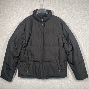 Eddie Bauer Men's Classic Black Puffer Jacket